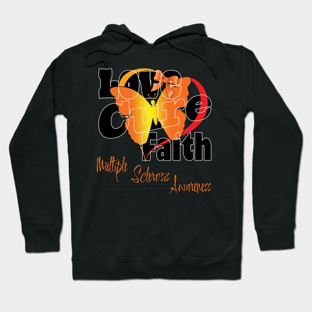 Multiple Sclerosis Awareness. Hoodie by TeeText